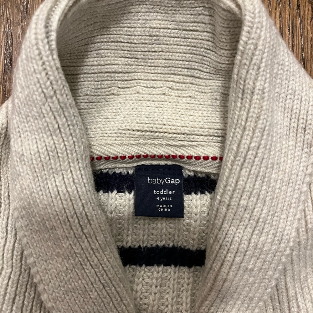 Toddler Boy Cardigan Sweater - Picture 4 of 5